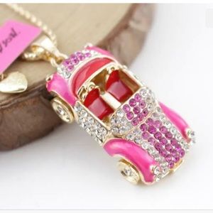 Betsey Johnson Enamel & Rhinestone Convertible. NWT